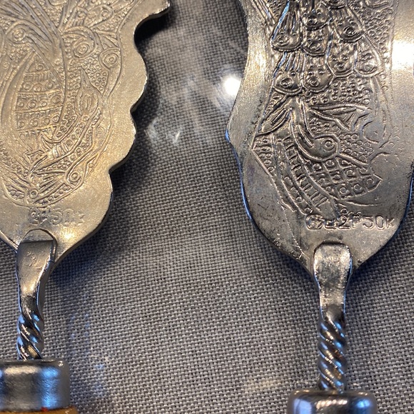 Russian Silver plated Cake Serving Pieces - Picture 2 of 4